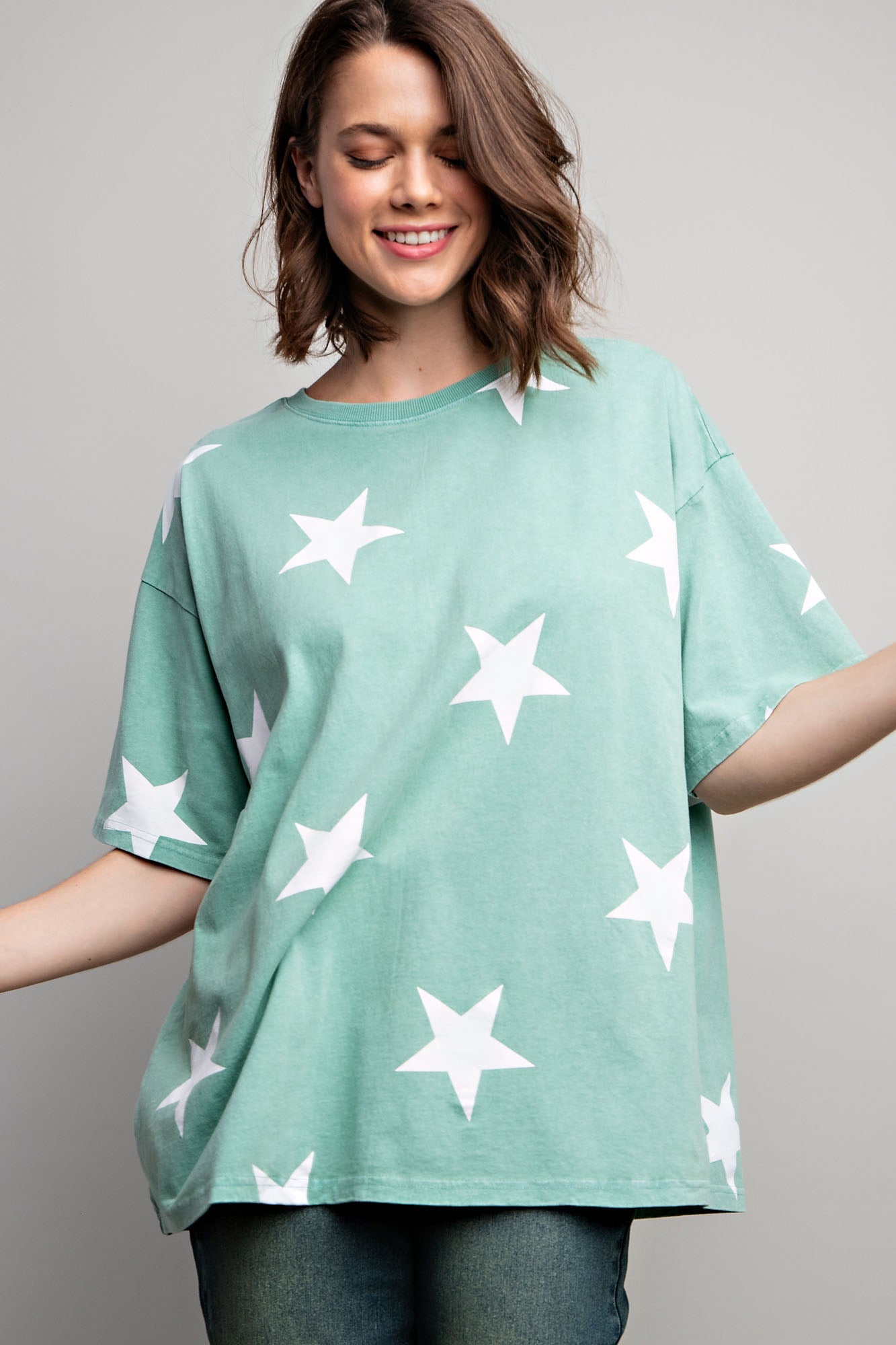 Candy Apple Green Star Shirt
