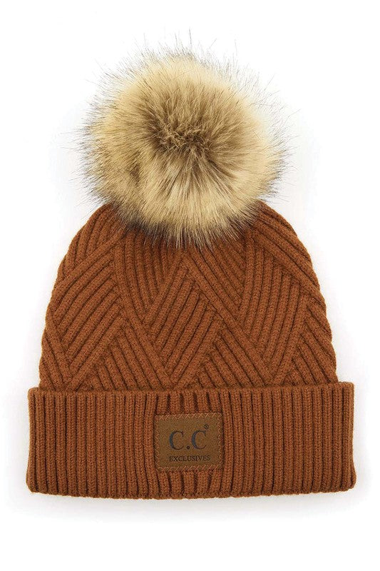 Textured Beanie Cap