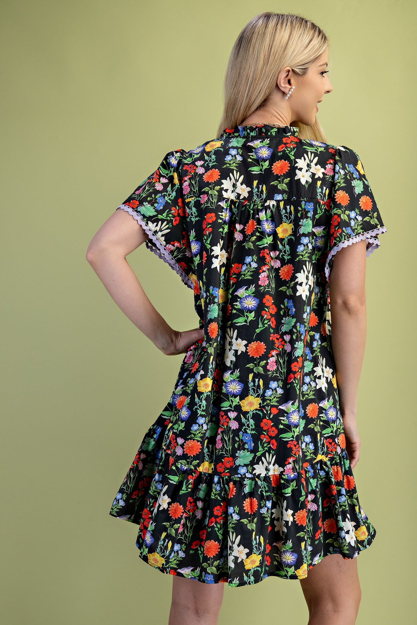 Bright Floral Babydoll