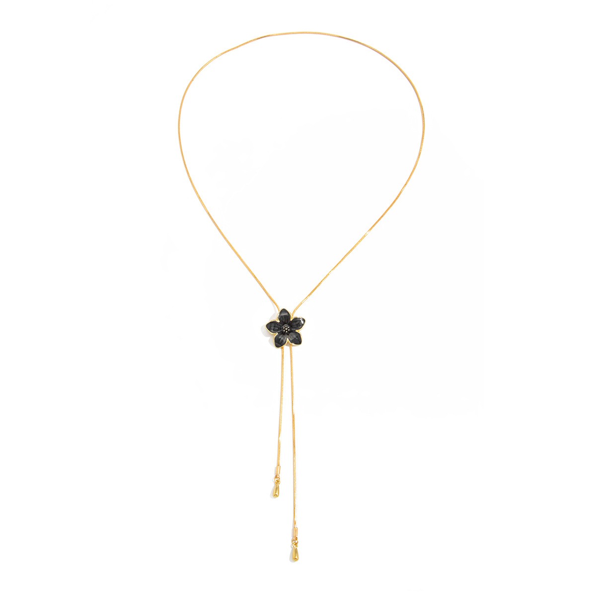 Floral Bolo Tie/ Lariat Necklaces