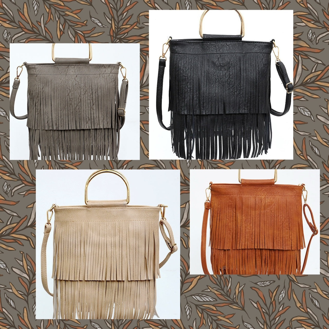 Western Boho Fringe Bag