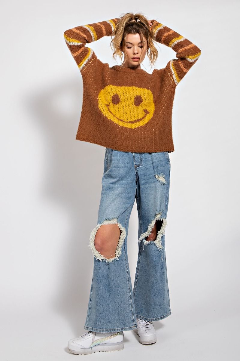 Happy Face Sweater