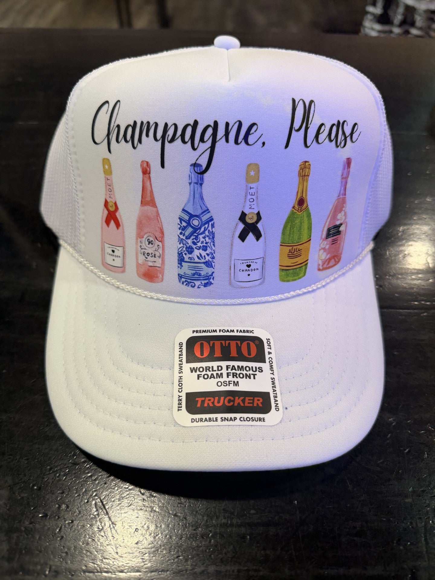 Champagne Please No hat Chain