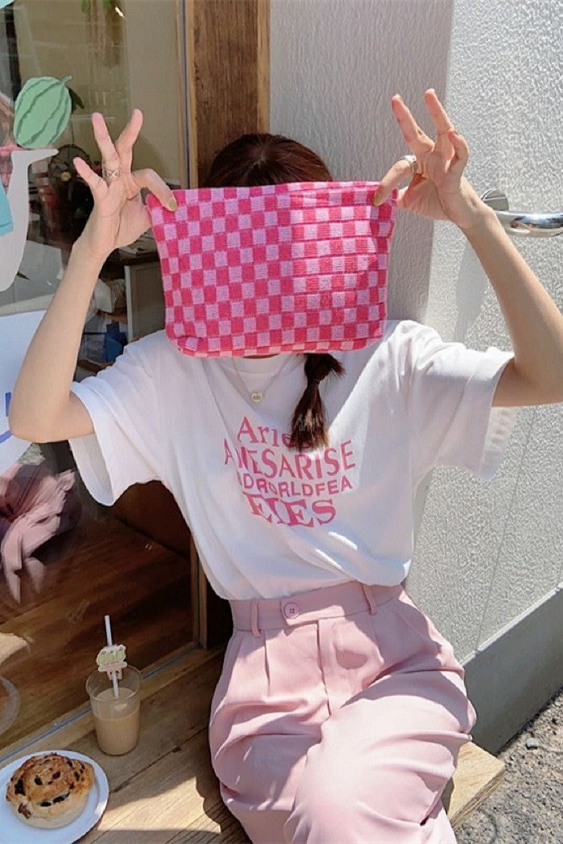 Checkered Clutch