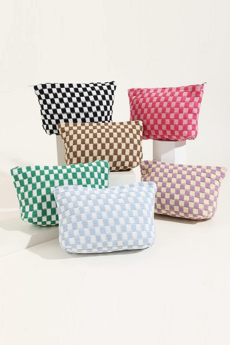 Checkered Cross Body