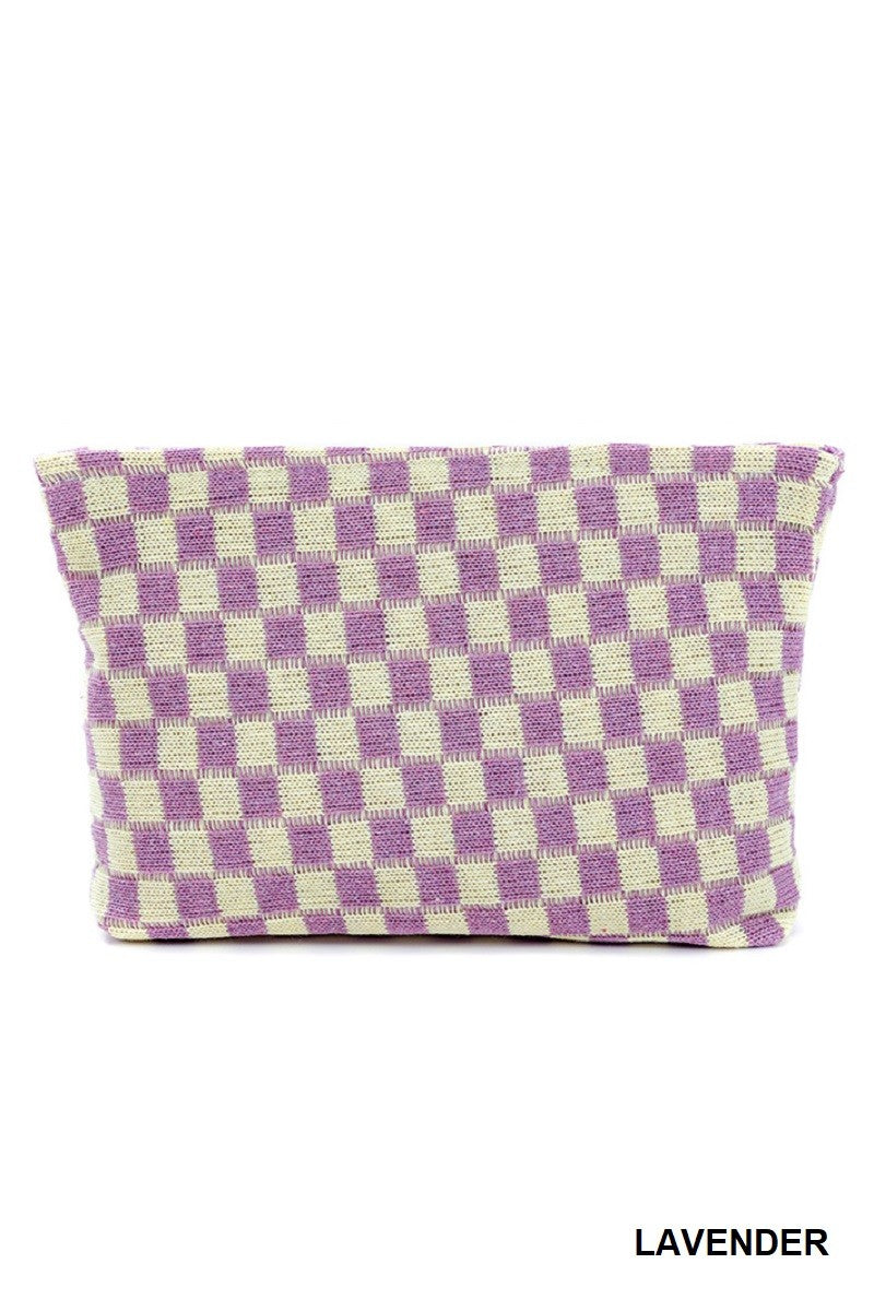 Checkered Cross Body