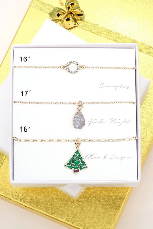 Christmas Necklace Box Set