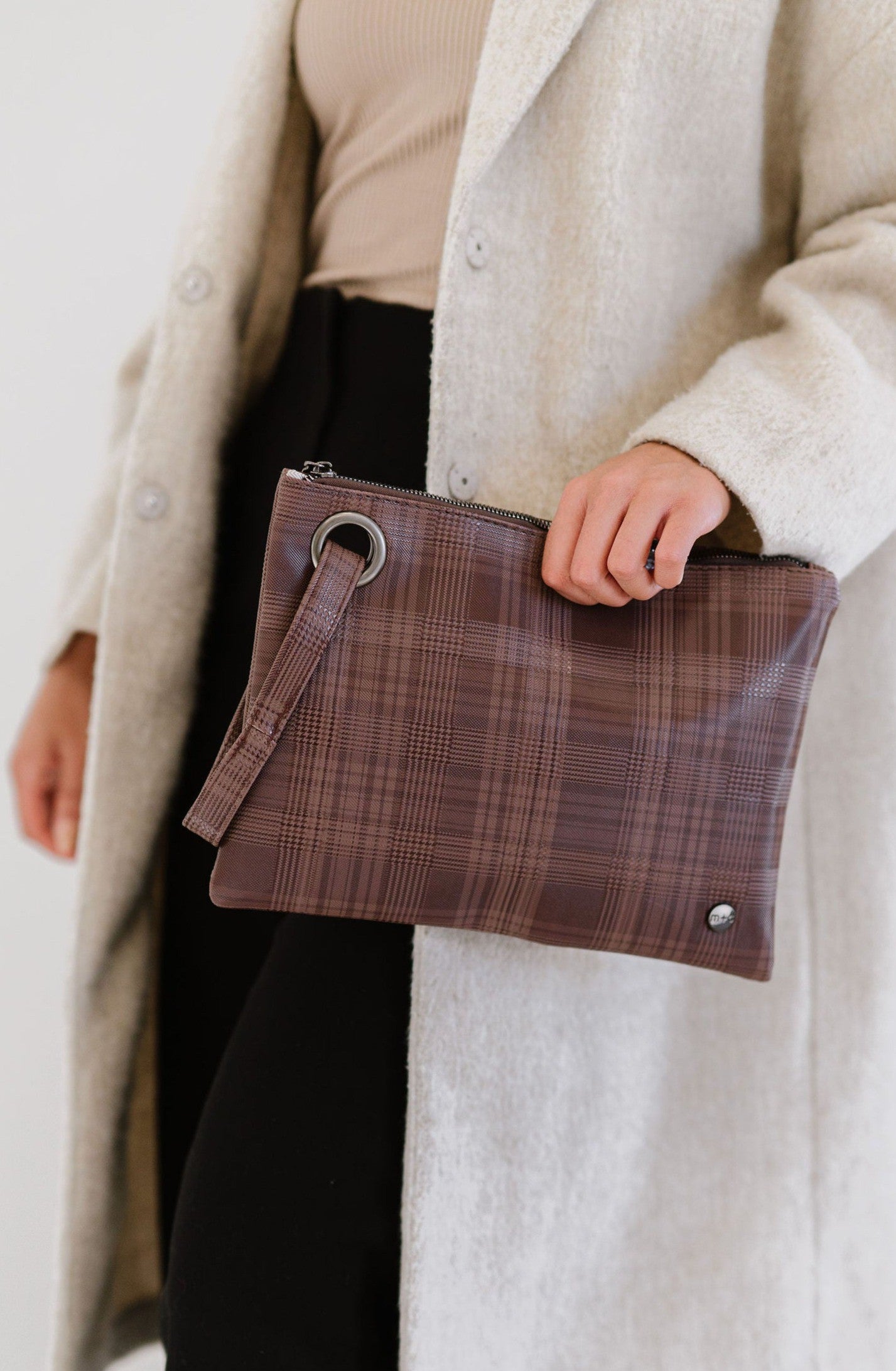 Oversized Clutch Wristlet