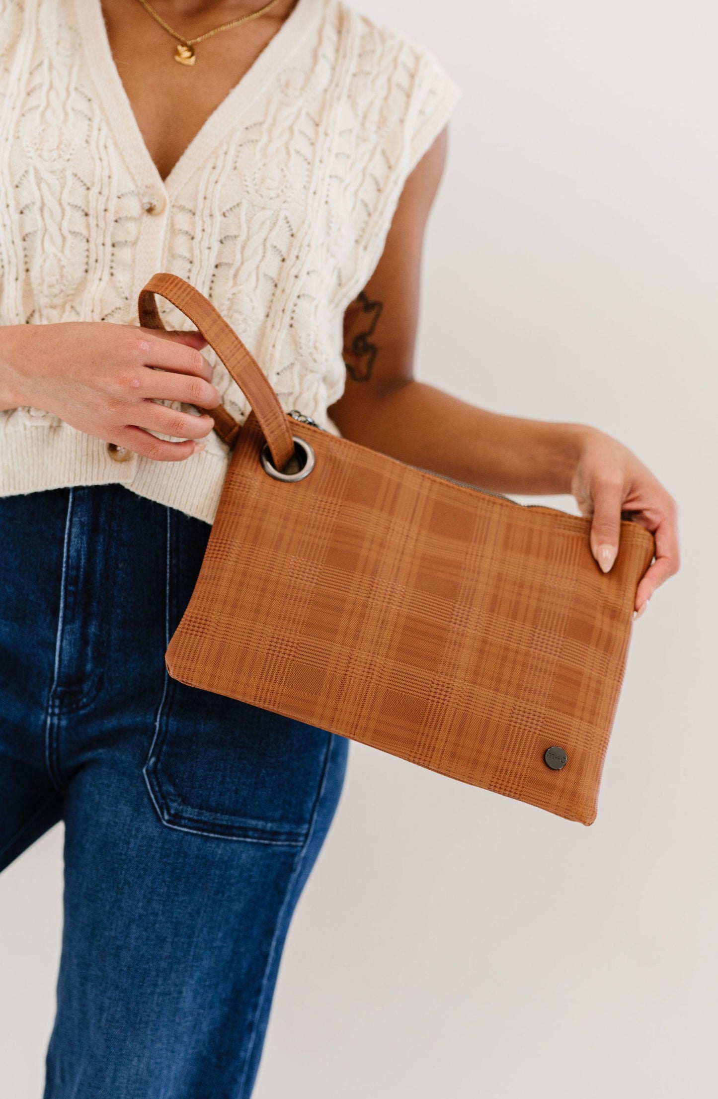 Oversized Clutch Wristlet