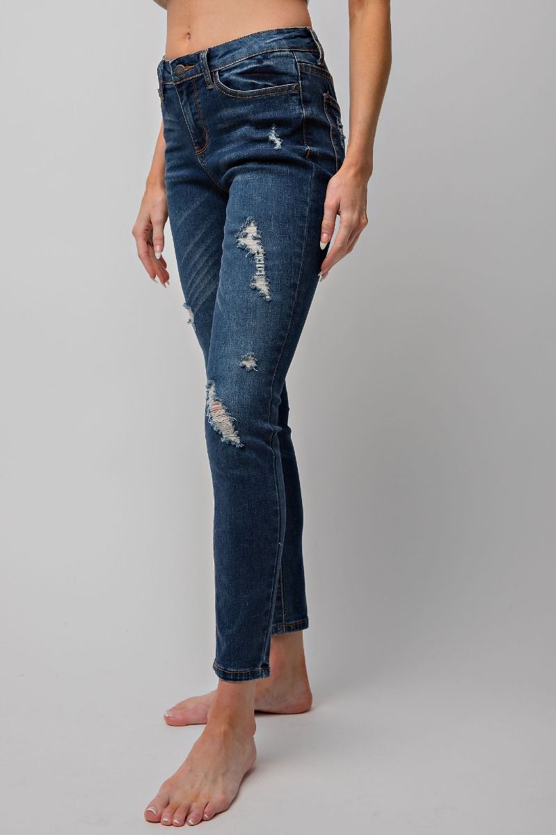 Eve Skinny Distressed Jeans
