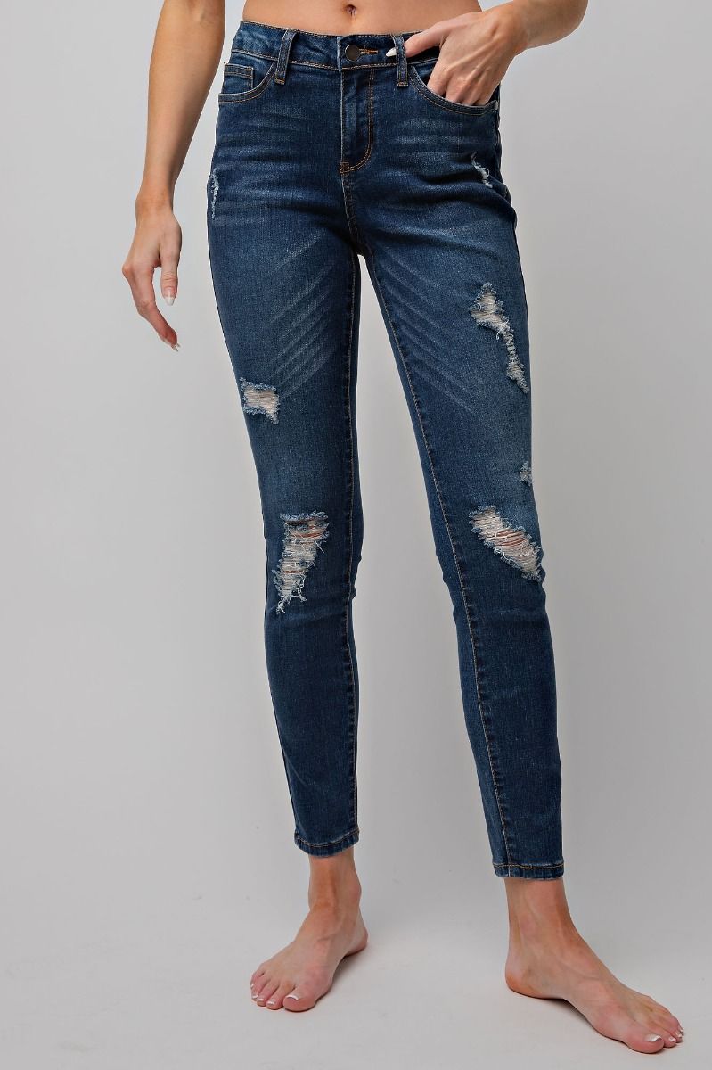 Eve Skinny Distressed Jeans