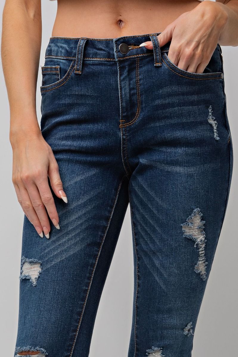 Eve Skinny Distressed Jeans