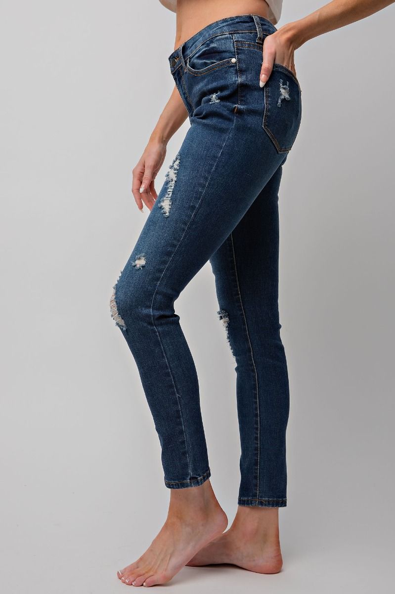 Eve Skinny Distressed Jeans