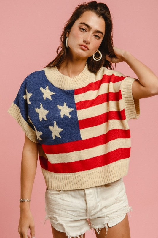 Festive Flag Sweater