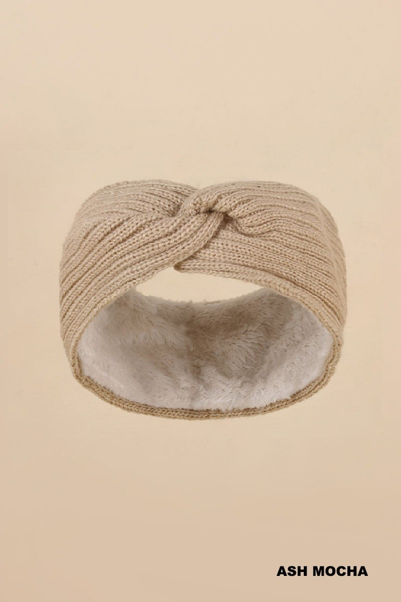 Fur Lined Head Bands