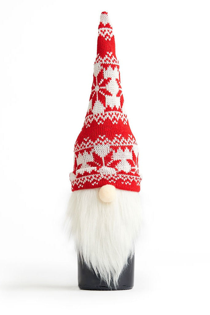 Gnome Hat Wine Bottle Topper