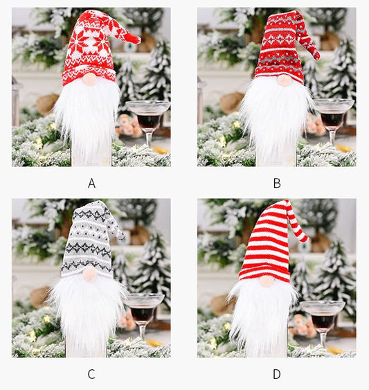 Gnome Hat Wine Bottle Topper