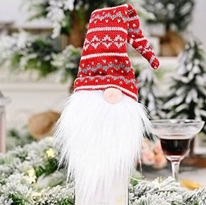 Gnome Hat Wine Bottle Topper