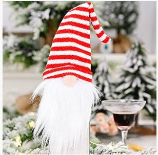 Gnome Hat Wine Bottle Topper