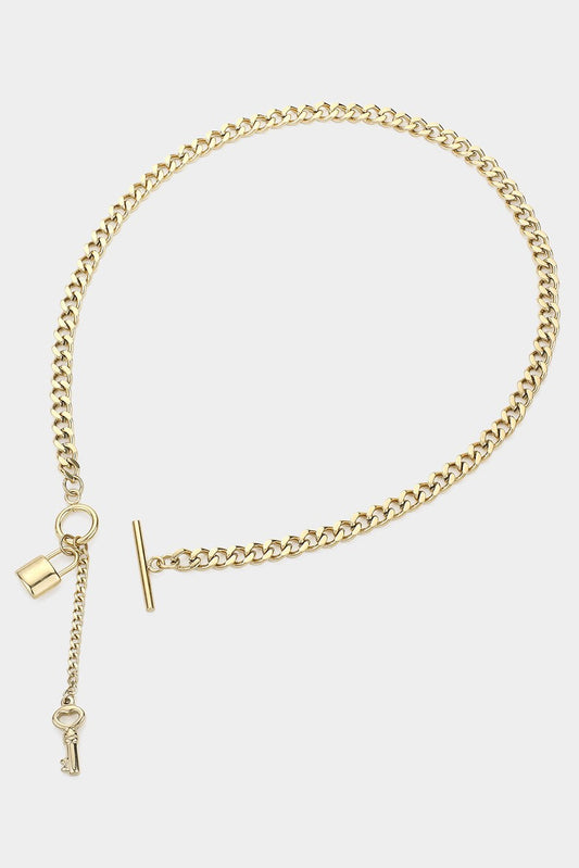 Lock and Key Necklace