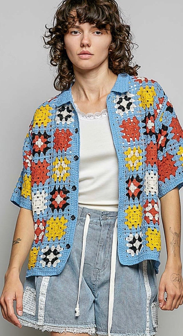 Granny Cardi Multi
