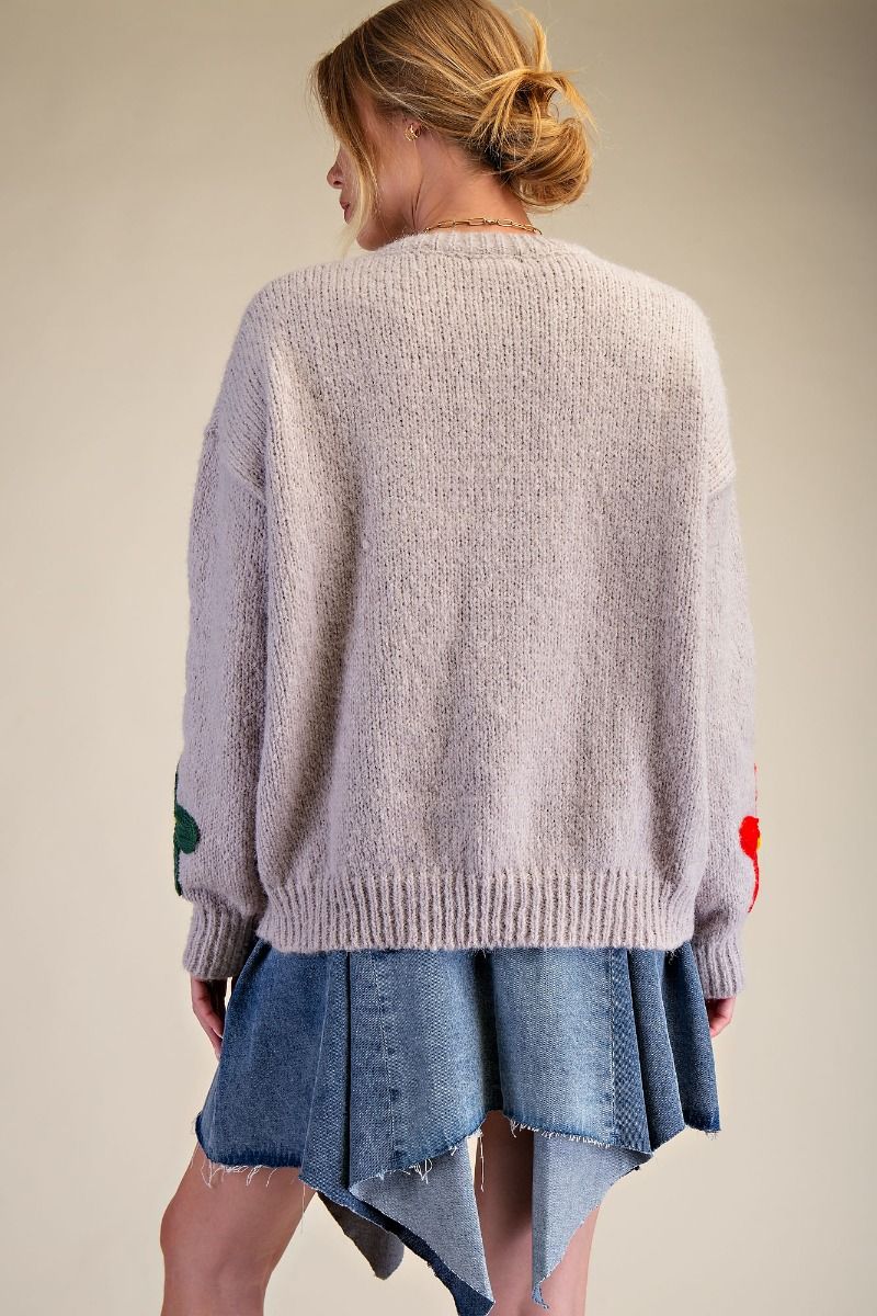 Pretty Posies Sweater