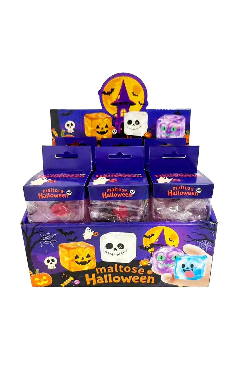 Halloween squishy cubes