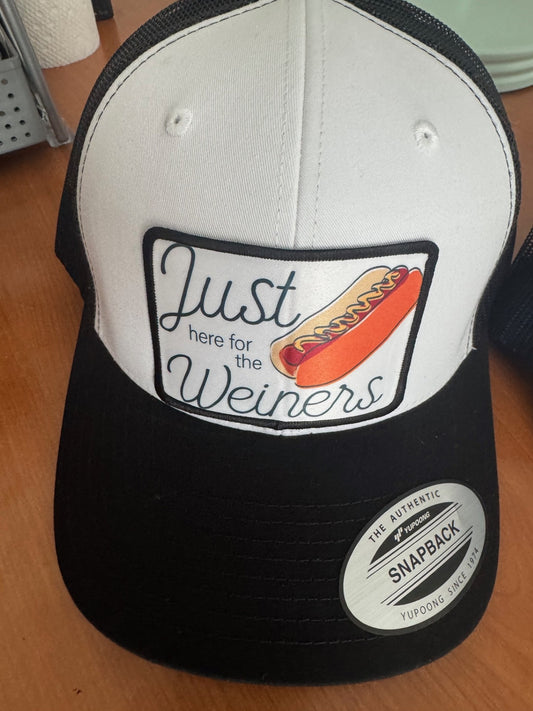 Here for the Weiners Trucker Hat