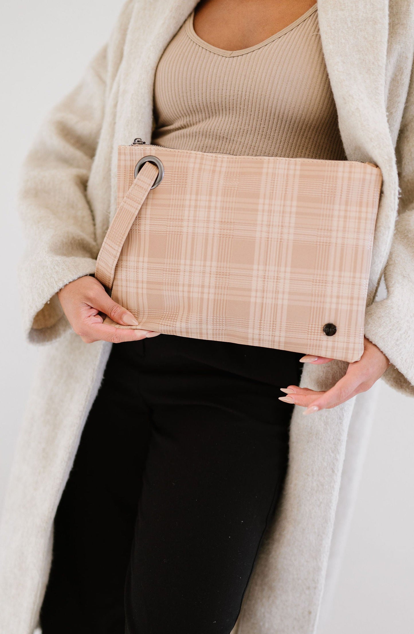 Oversized Clutch Wristlet