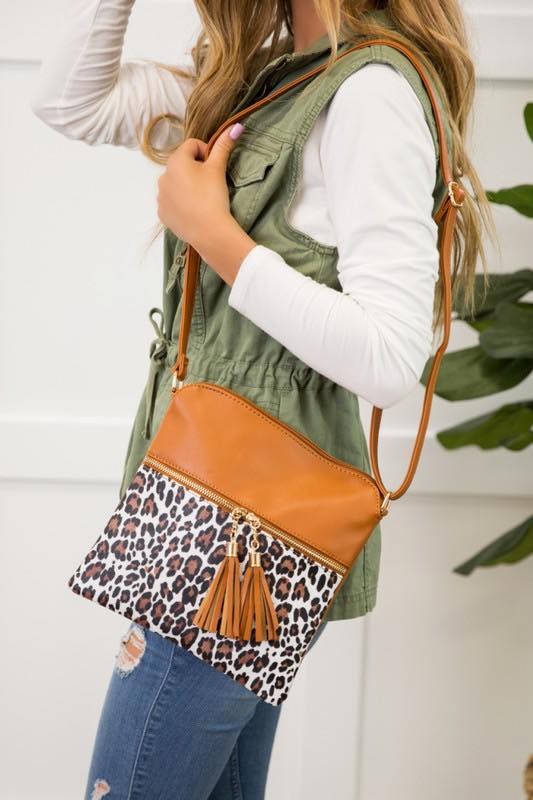 Leopard Purse