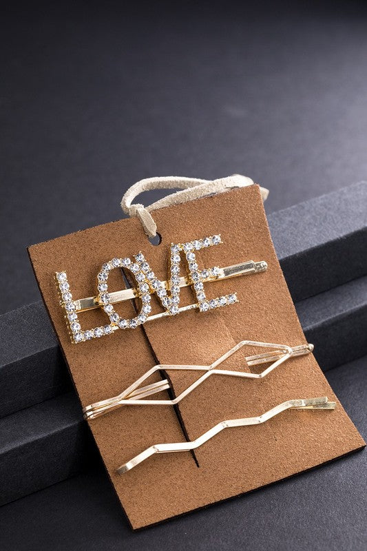 Rhinestone clip/hair pin