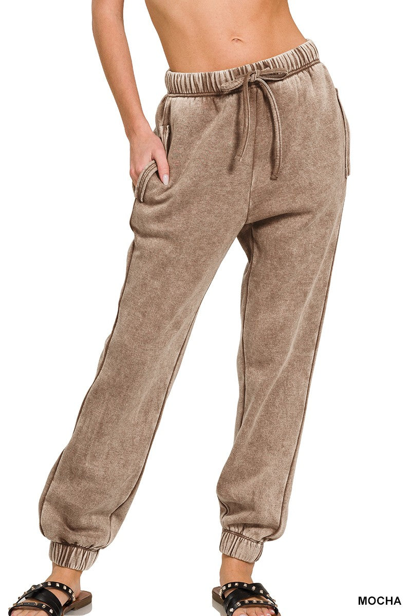 Acid Wash Sweatpants Colors