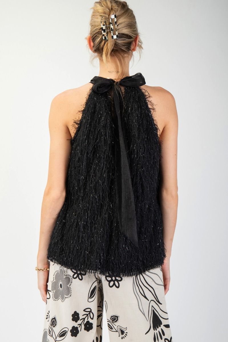 Sparkly Mohair Halter
