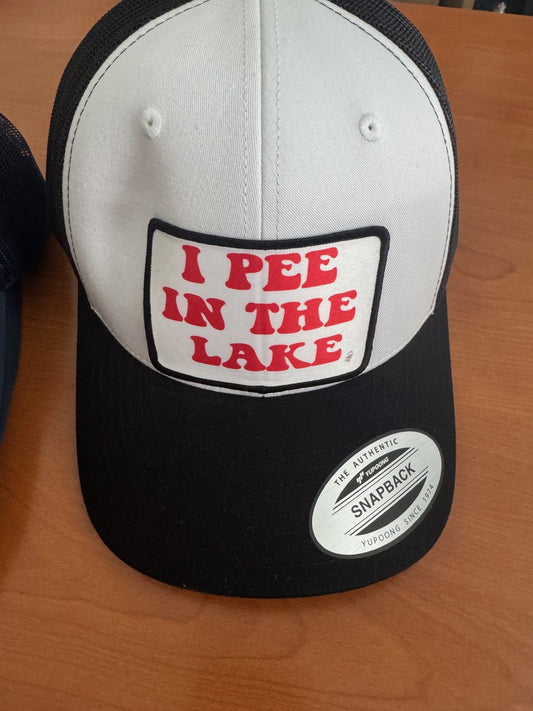 I Pee In The Lake Trucker Hat