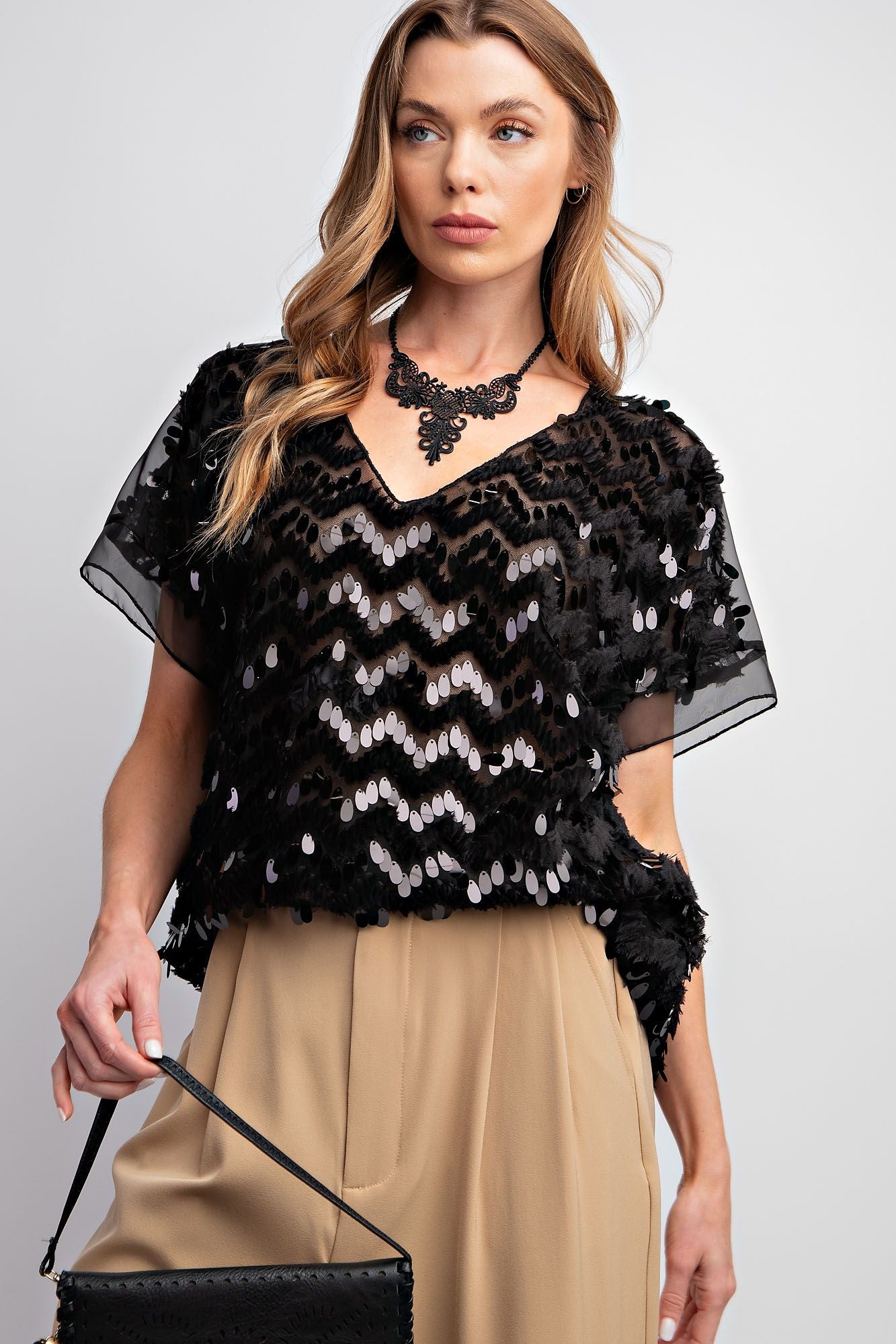 Sequin Party Top