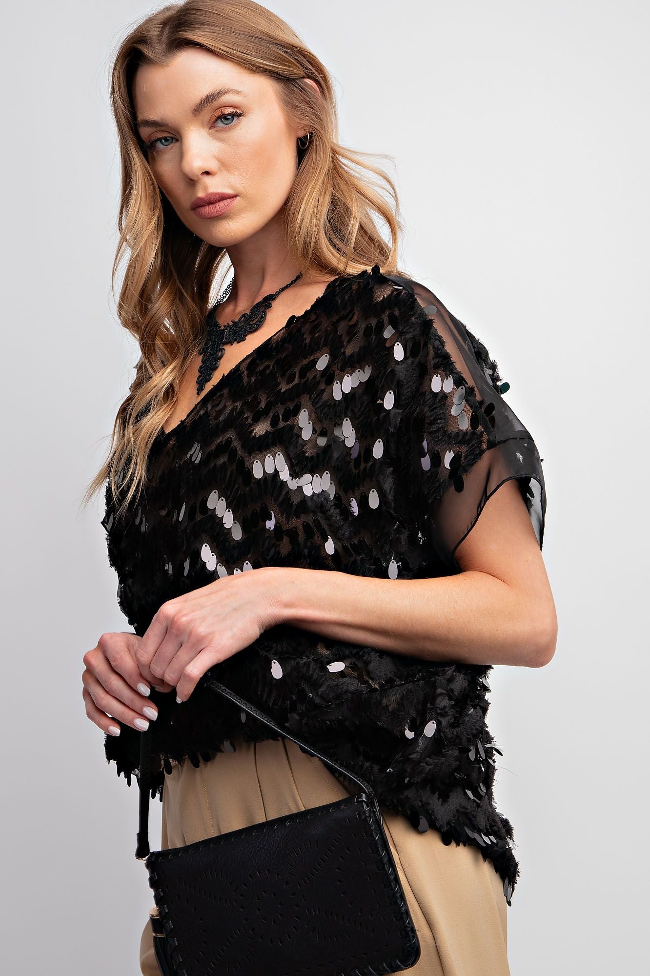 Sequin Party Top