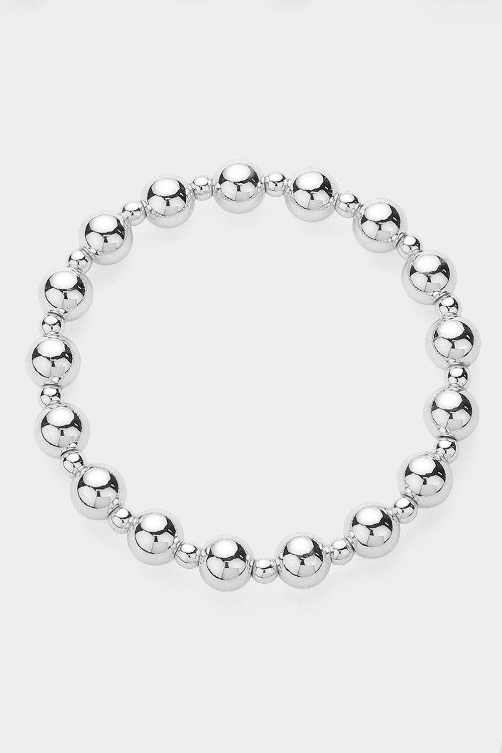 Ball Beaded Stretch Bracelet