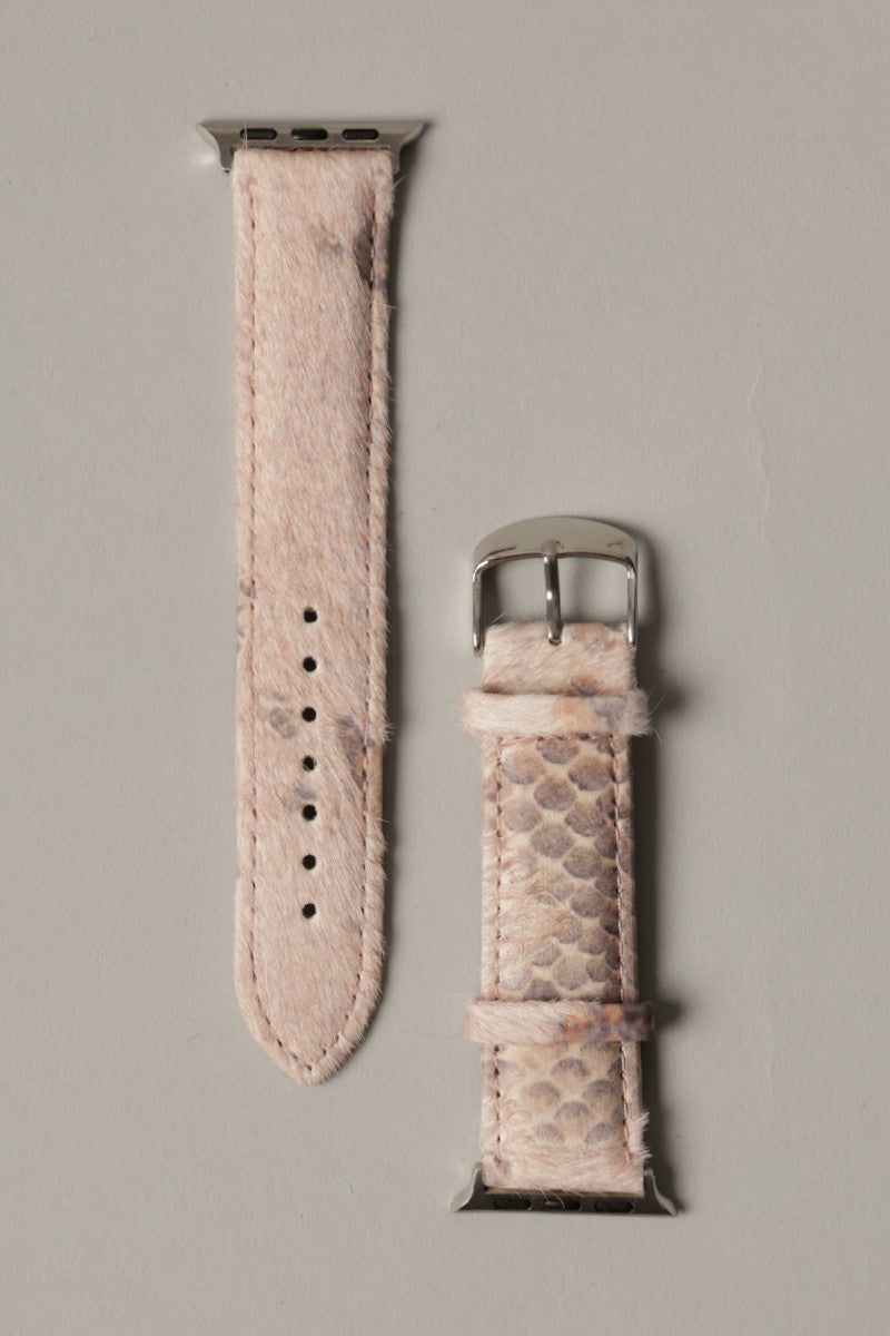 Snakeskin Leather Apple Band