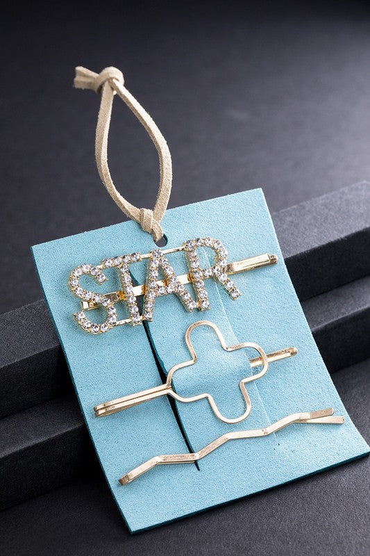 Rhinestone clip/hair pin