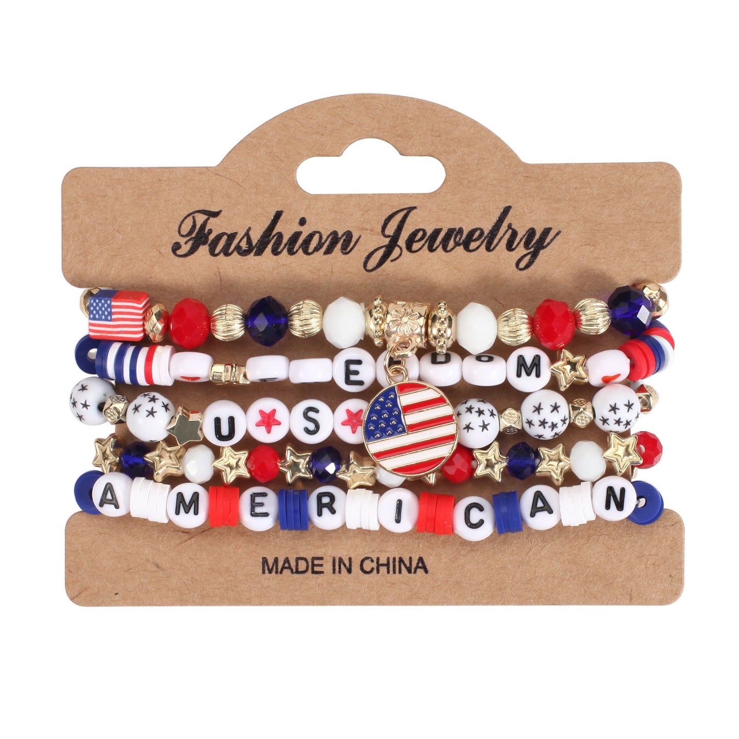 Patriotic Bracelet Stacks