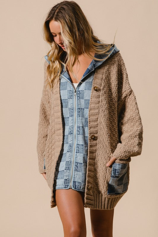 Sweater Jean Jacket