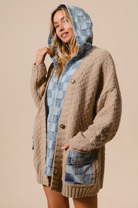 Sweater Jean Jacket
