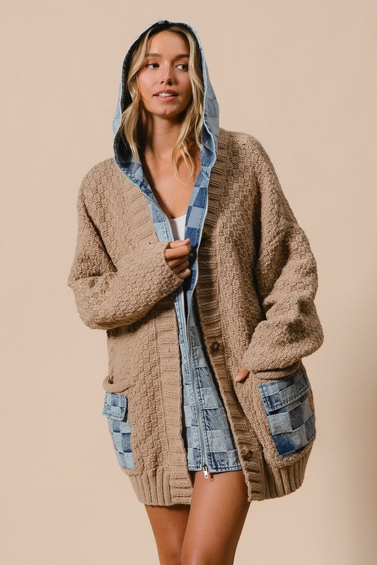 Sweater Jean Jacket