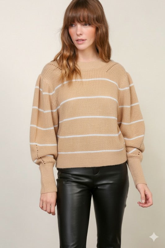 Knit Striped Sweater