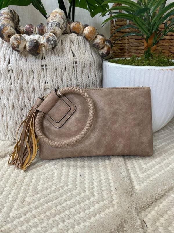 Wristlet Tassel Bag