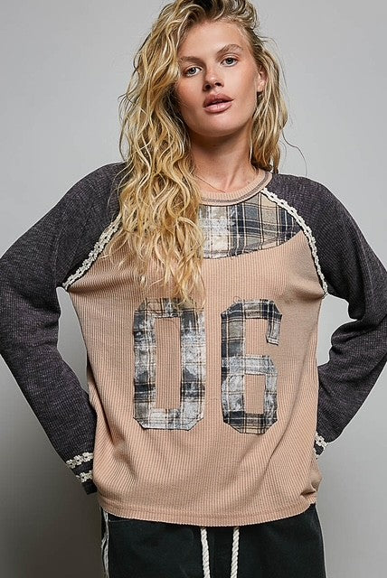 Retro Henley Top