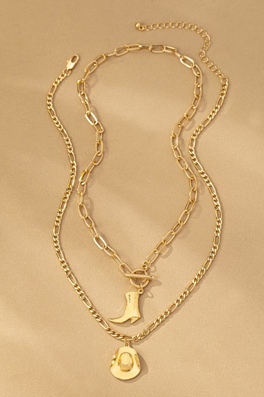 Western Layered Necklace