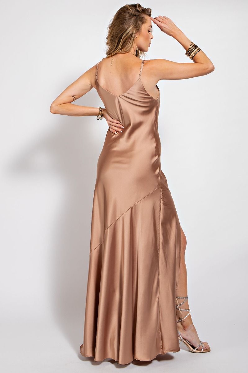 Satin Dreams Maxi Dress