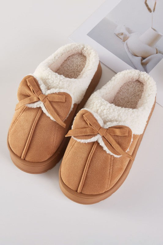 Bow Slippers