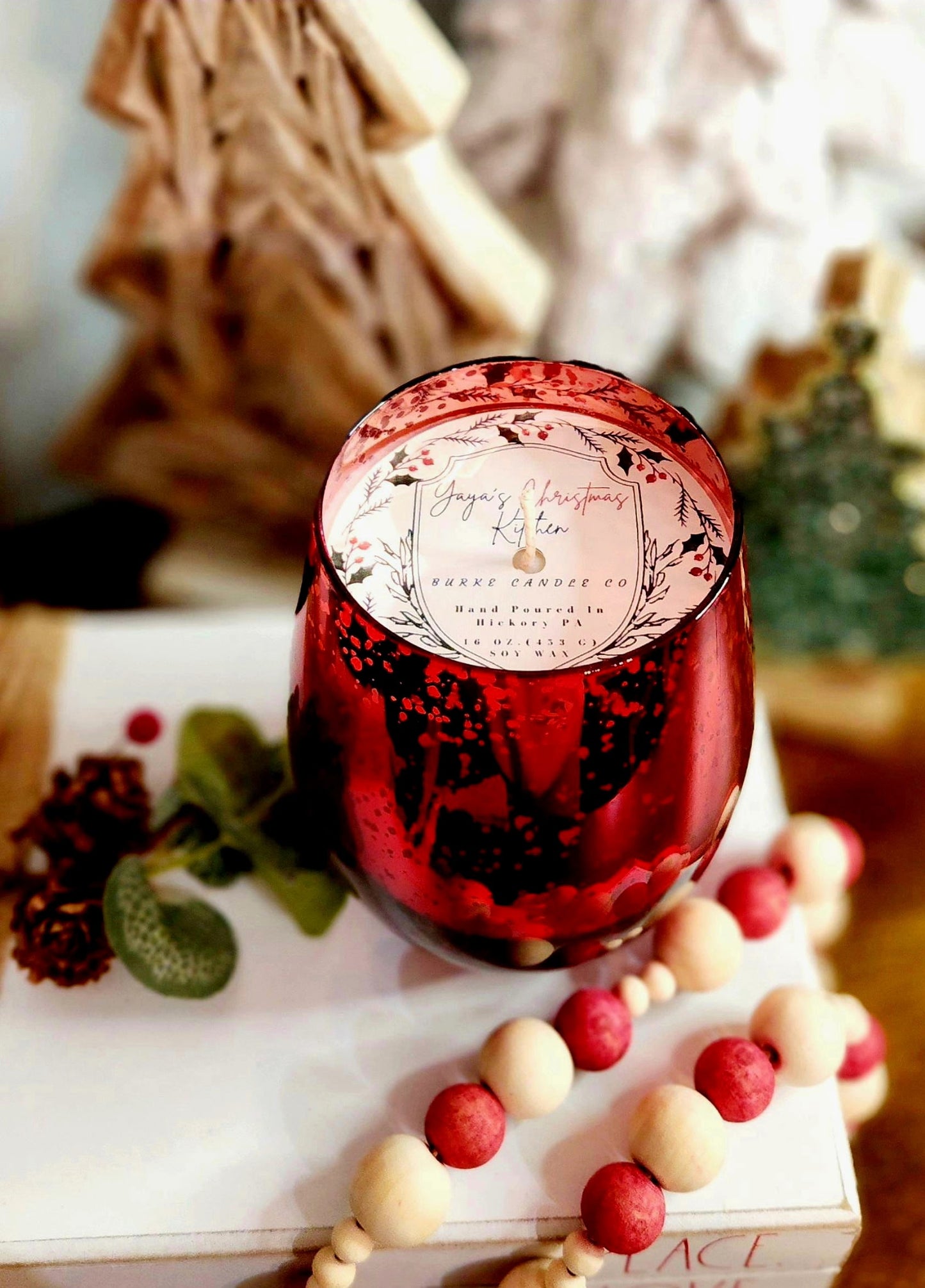 Burke Christmas Candles